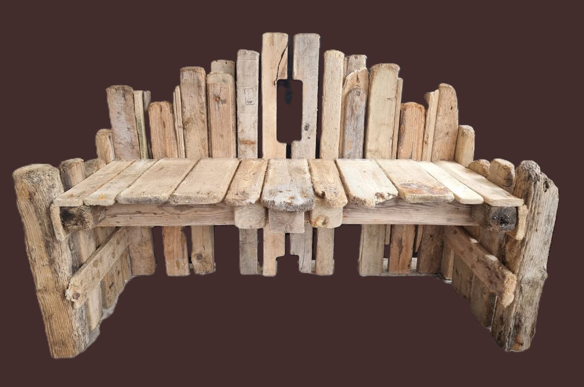Driftwood Bench